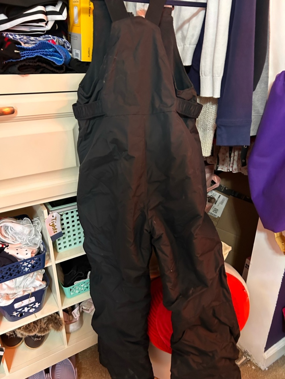 Columbia Black Snow Bib